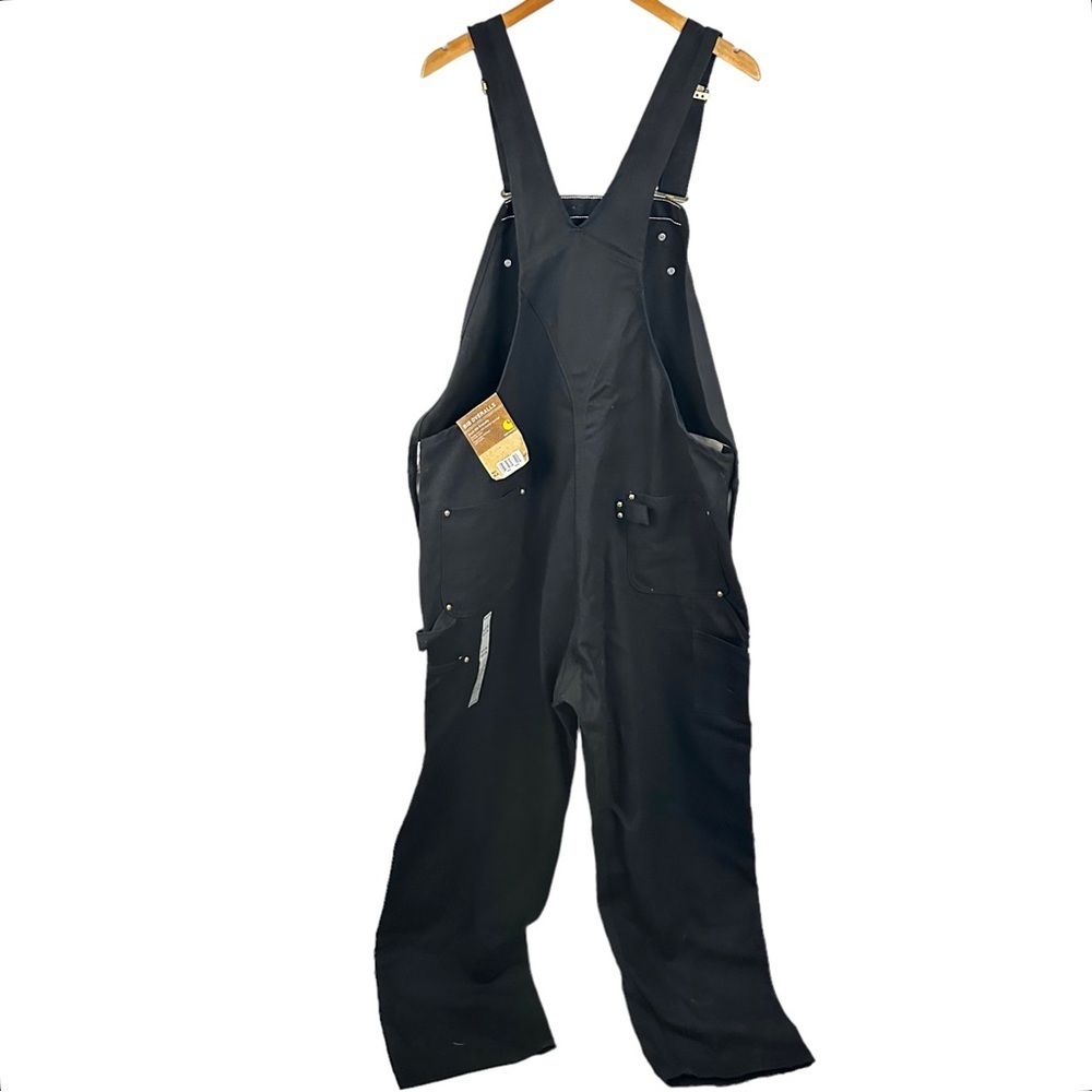 CARHARTT Duck Canvas Relaxed Fit Utility Overalls - Picture 8 of 15